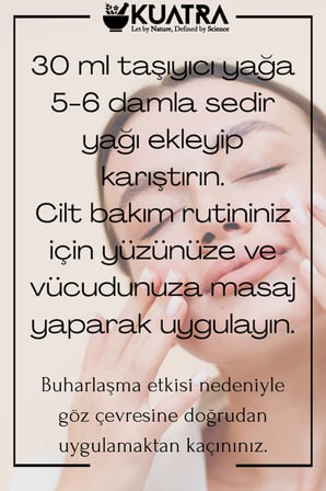 Kuatra Sedir Uçucu Yağı 10ml