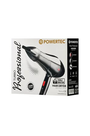 Powertec TR-701 Kuaför Tipi Profesyonel Fön Makinesi 2500W Performans