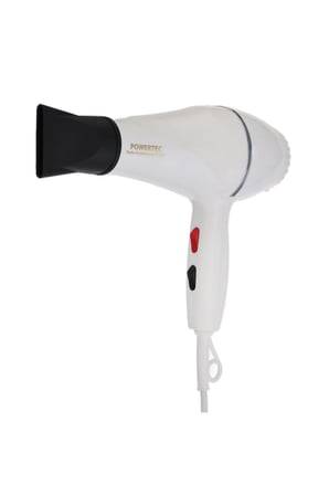 Powertec TR-501 Profesyonel Renkli Fön Makinesi Beyaz