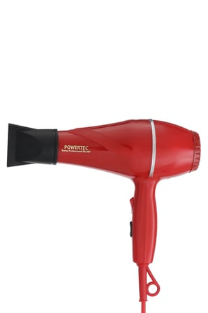 Powertec Tr-501 Profesyonel Renkli Fön Makinesi Kırmızı