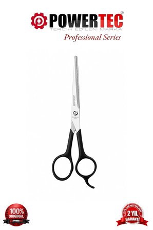 Powertec TR-05 Düz Saç Kesim Makası | 6 İnç