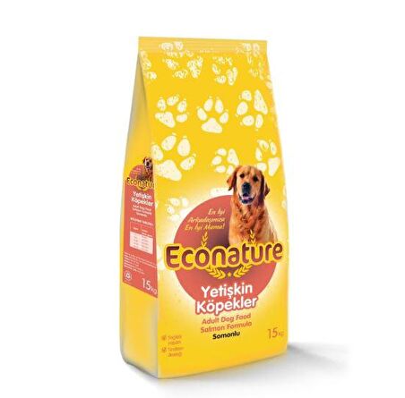 Econature Somonlu Küçük Irk Yetişkin Kuru Köpek Maması 15 kg