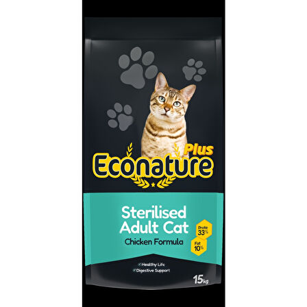 Econature Sterılsed Kedi 15KG