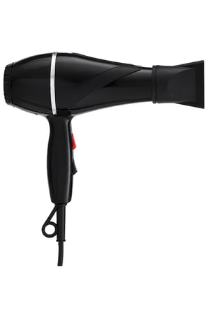 Powertec TR-501 Profesyonel Renkli Fön Makinesi Siyah