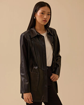 10002421111026 SCL DERİ CEKET