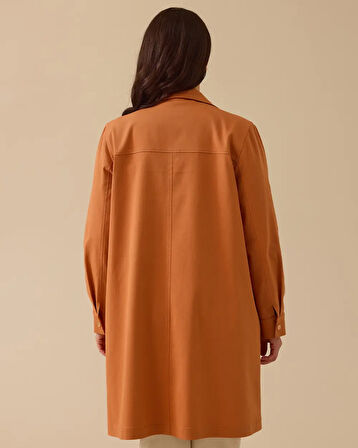 Gala-xi Kadın  Büyük Beden Nakışlı Ceket 10002512514007