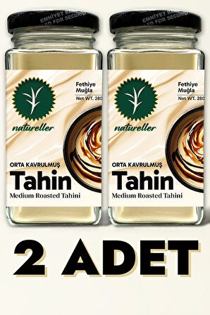 Tahin Orta Kavrulmuş Fethiye - Yerli Susam 280 gr (2 Adet)