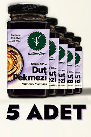 Dut Pekmezi Soğuk Sıkım Malatya - 380 gr (5 Adet)