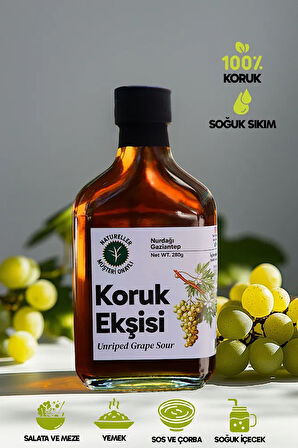 Koruk Ekşisi Tatlı Ekşi %100 Saf (Gaziantep) 280 gr - 2 Adet