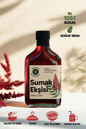 Sumak Ekşisi Tatlı Ekşi %100 Saf (Kahramanmaraş) 280 gr