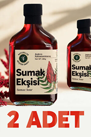 Sumak Ekşisi Tatlı Ekşi %100 Saf (Kahramanmaraş) 280 gr - 2 Adet