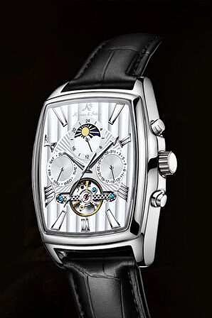 Kronen&Söhne Cube Tourbillon Mekanik Otomatik Erkek Kol Saati