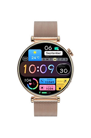 Papillon Iris AMOLED Ekran Nabız Uyku Takibi Sesli Görüşme Akıllı Saat