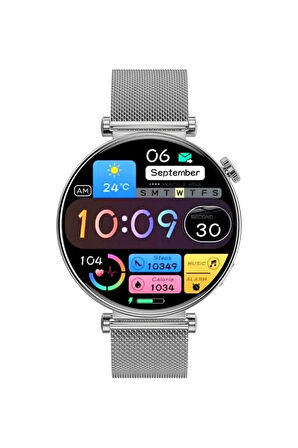 Papillon Iris AMOLED Ekran Nabız Uyku Takibi Sesli Görüşme Akıllı Saat