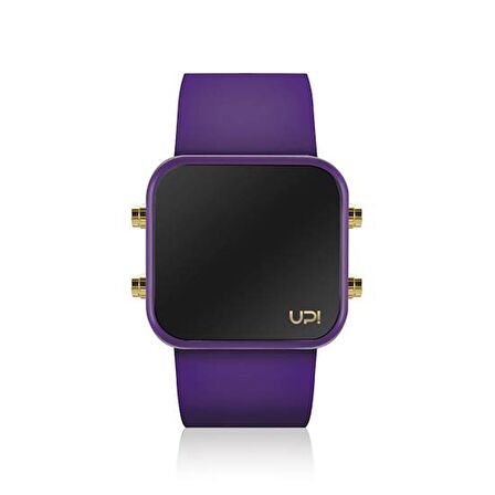 UPWATCH LED MINI GOLD PURPLE KADIN / KIZ KOL SAATİ