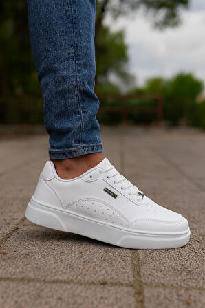 Erkek Bağcıklı Sneaker Günlük Rahat Dört Mevsim Spor Ayakkabı
