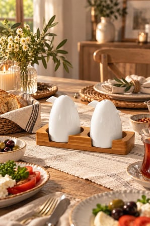 PACI 102001 GRAGE 2'LI BAMBU STTANDLI TUZLUK SETI (KUTU) [ 8681622052381]