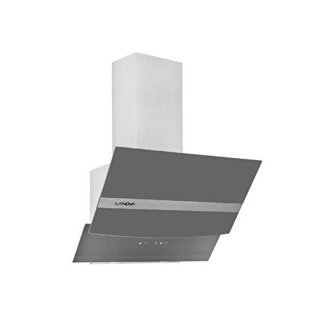 Lanova Gümüş 4406G01 - G16400-217 - E3130G6 Gri Cam Ankastre Set