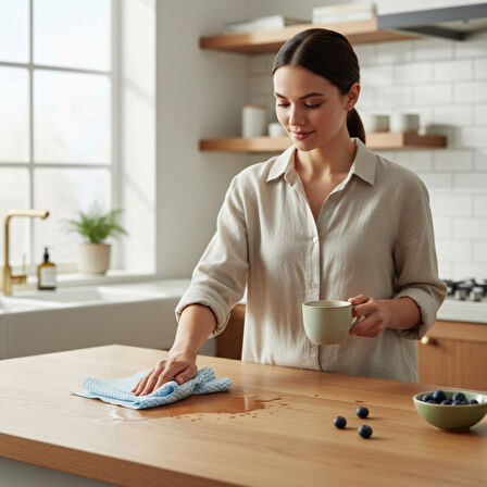 Technow Softtex Profesyonel Süper Emici Hassas Büyük Boy 36x40cm Temizlik Bezi 24'lü