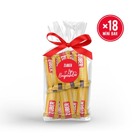 Yer Fıstıklı Kakaolu Mini Meyve Bar Paketi 20gr x 18 Adet