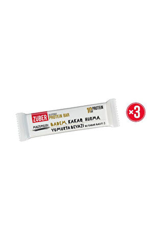 Züber Protein Bar Bademli 40g X 3 Adet