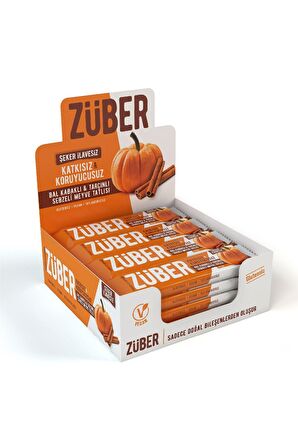 Züber Bal Kabaklı ve Tarçınlı Sebzeli Meyve Tatlısı - 12 Adet x 35Gr