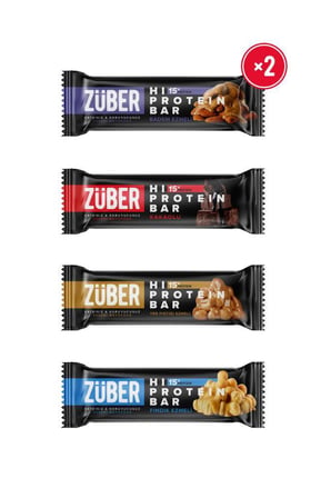 Hi Protein Deneme Paketi 45g x 5 Adet (Badem Ezmeli, Kakaolu, Yer Fıstığı Ezmeli, Fındık Ezmeli)