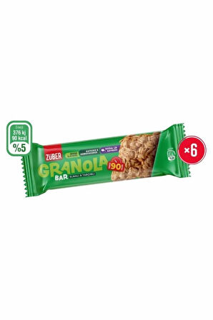 Elmalı & Tarçınlı Granola Bar 25gr X 6 Adet