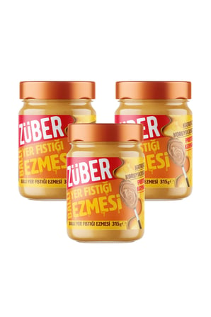 Ballı Yer Fıstığı Ezmesi 315g x 3 Adet