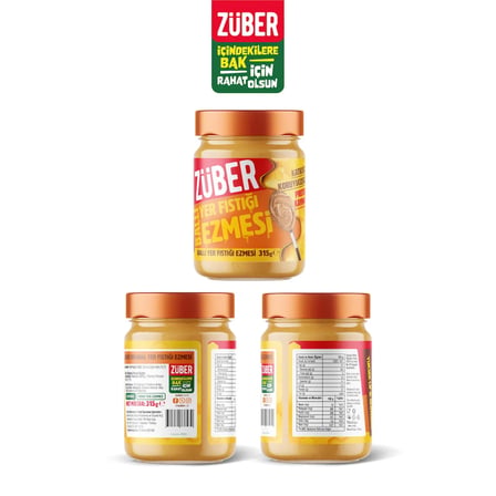 Ballı Yer Fıstığı Ezmesi 315g x 3 Adet