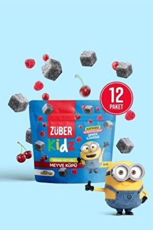 Kidz Meyve Küpü Orman Meyveli - 12 Adet X 49gr