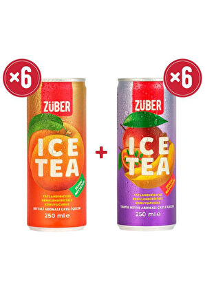 Ice Tea Tropik & Şeftali 250ml X 12 Adet