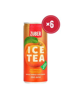 Ice Tea Şeftali Soğuk Çay 250ml x 6 Adet