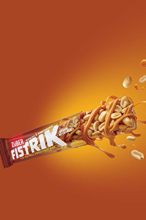 Züber Fıstrık Yer Fıstıklı Kuruyemiş Bar 30G x 15 Adet