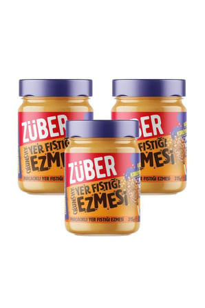Crunchy Yer Fıstığı Ezmesi 315g x 3 Adet