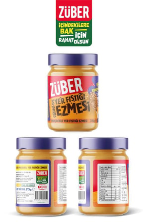 Crunchy Yer Fıstığı Ezmesi 315g x 3 Adet