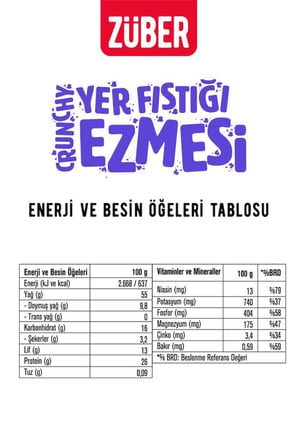 Crunchy Yer Fıstığı Ezmesi 315g
