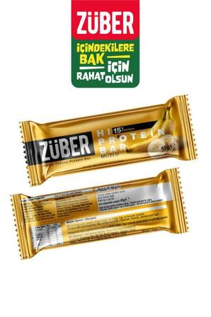 Muzlu Hi Protein Bar 45g x 12 Adet (15g protein)