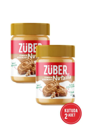 Nutzilla Fındık Kreması 315g x 2 Adet (Yeni)