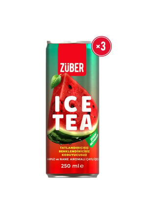 Ice Tea Karpuz & Nane Soğuk Çay 250ml x 3 Adet