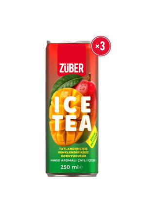 Ice Tea Mango Soğuk Çay 250ml x 3 Adet