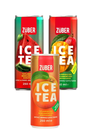 Ice Tea Yepyeni Soğuk Çay Deneme Paketi 250ml x 3 Adet (Karpuz&Nane, Mango, Şeftali)