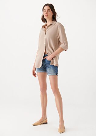 Mavi Pixie Vintage Jean Şort 1437026053