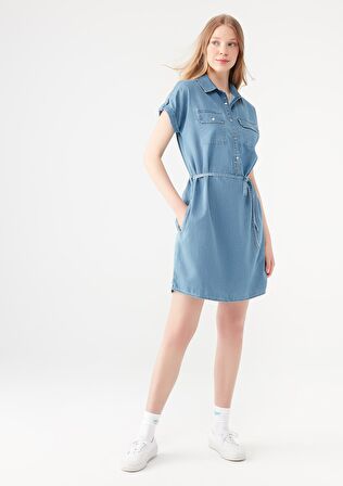 Mavi Barbara Lux Touch Jean Elbise - TENCEL(TM) 130548-26176