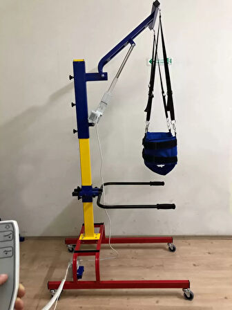 Motorlu Kumandalı Kişisel Yürüyüş Robotu | Engelli Lift, Uzay Terapi ve Denge Egzersiz Sistemi