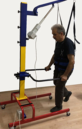 Motorlu Kumandalı Kişisel Yürüyüş Robotu | Engelli Lift, Uzay Terapi ve Denge Egzersiz Sistemi