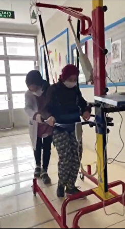 Motorlu Kumandalı Kişisel Yürüyüş Robotu | Engelli Lift, Uzay Terapi ve Denge Egzersiz Sistemi