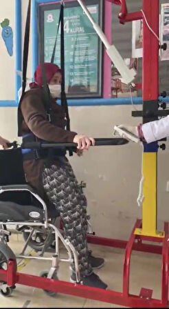 Motorlu Kumandalı Kişisel Yürüyüş Robotu | Engelli Lift, Uzay Terapi ve Denge Egzersiz Sistemi