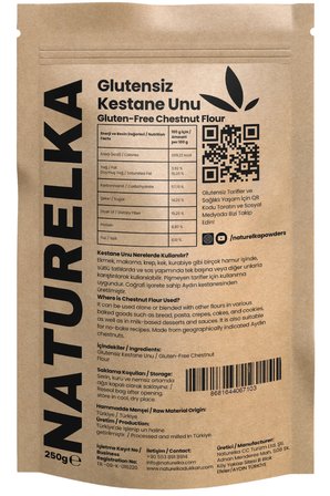 Naturelka Glutensiz Aydın Kestanesi Unu 250 gr