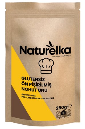 Naturelka Glutensiz Ön Pişirilmiş Nohut Unu 250 gr